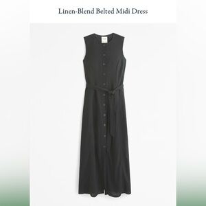 Abercrombie & Fitch Black Maxi Dress